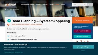 
                            8. Road Planning voor snelle, efficiënte containerafhandeling ... - Portbase