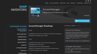 
                            4. Roadmap - AccessManager - Shopware Plugin - Shop Inventors