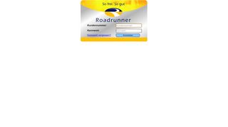 
                            2. Roadrunner Kundenportal