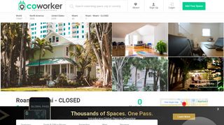 
                            8. Roam - Miami, Miami - Read Reviews & Book Online - Coworker.com