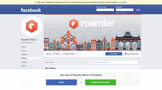 
                            13. Roamler Belux - Videos | Facebook