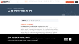 
                            1. Roamler - FAQ