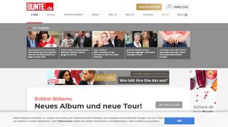 
                            13. Robbie Williams: Neues Album und neue Tour! | BUNTE.de