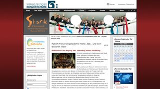 
                            5. Robert-Franz-Singakademie Halle: 200… und kein bisschen leiser