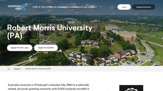 
                            5. Robert Morris University (PA) | The Common Application