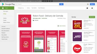 
                            4. Robin Food - Delivery de Comida – Apps no Google Play