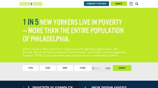 
                            10. Robin Hood - Fighting Poverty in New York