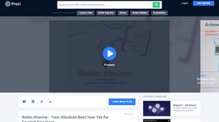 
                            9. Robin Sharma :: Your Absolute Best Year Yet for Spanish Speakers by ...