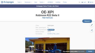 
                            10. Robinson R22 Beta II (OE-XPI) P&B Helitrade - Aviapages.com