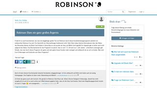 
                            4. Robinson Stars ein ganz großes Ärgernis - Robinson Community