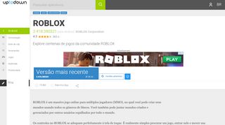 
                            4. ROBLOX 2.372.278233 para Android - Download em Português