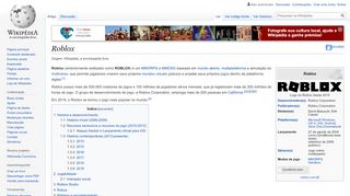 
                            10. Roblox – Wikipédia, a enciclopédia livre