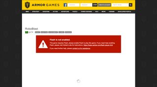 
                            4. RoboBlast - Play on Armor Games