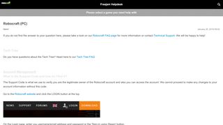 
                            9. Robocraft (PC) – Freejam Helpdesk