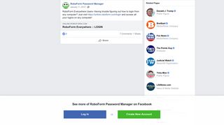 
                            12. RoboForm Everywhere Users- Having... - RoboForm ...