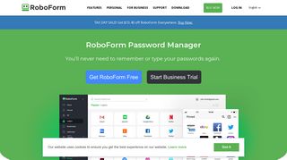 
                            11. RoboForm password manager and form filler software - Siber Systems