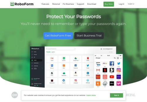 
                            13. RoboForm: Password Manager, Digital Wallet, Password Generator