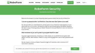 
                            7. RoboForm Security