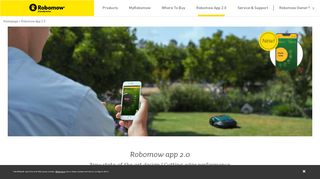 
                            2. Robomow App 2.0 - Robomow