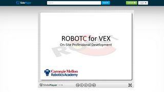 
                            6. ROBOTC for VEX On-Site Professional Development. Lab Procedures ...