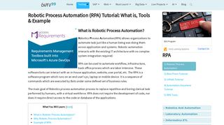 
                            7. Robotic Process Automation (RPA) Tutorial: What is, Tools & Example