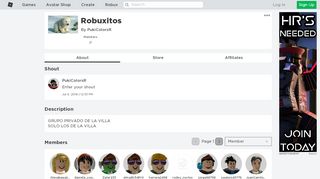 
                            8. Robuxitos - Roblox