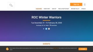 
                            10. ROC Winter Warriors - A Winter Challenge - RunSignup