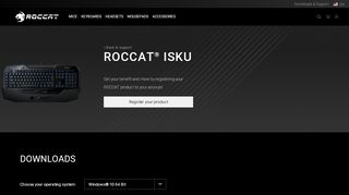 
                            8. ROCCAT Isku Support