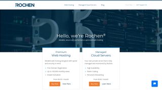 
                            2. Rochen – Premium Web Hosting and Managed Cloud Servers
