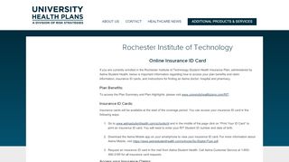 
                            12. Rochester Institute of Technology - Online Insurance ID Card ...