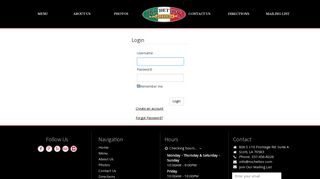 
                            4. Rochetto's Pizzeria - Login