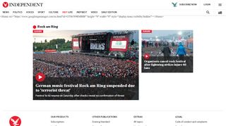 
                            11. Rock am Ring - latest news, breaking stories and comment - The ...