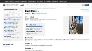 
                            11. Rock Climb Black Planet, Rumbling Bald - Mountain Project
