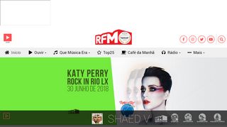 
                            8. Rock in Rio Katy Perry 30 junho - RFM