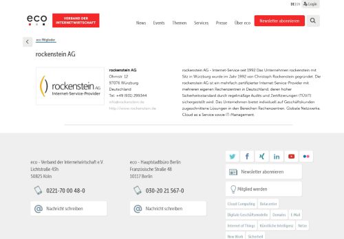 
                            12. rockenstein AG - eco