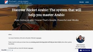 
                            3. Rocket Arabic Level 1 Premium Course - Rocket Languages