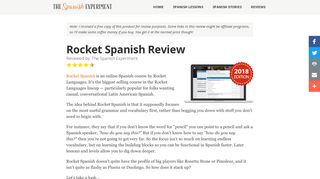
                            11. Rocket Spanish Review - Does it work? - The Spanish Experiment