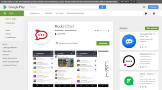 
                            8. Rocket.Chat – Apps bei Google Play