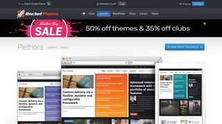 
                            13. RocketTheme - Joomla Templates - Plethora