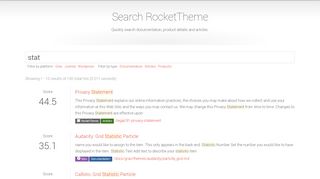 
                            7. RocketTheme - Search