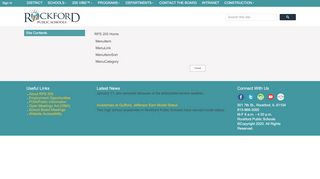 
                            5. RockfordLeftMenu - Email - Rockford Public Schools