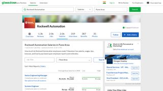 
                            12. Rockwell Automation Salaries in Pune, India | Glassdoor.co.in