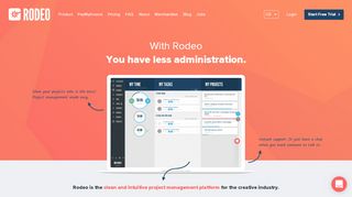 
                            2. Rodeo - Project Management Tool for Creatives