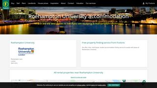 
                            12. Roehampton University Accommodation - where to live? - Foxtons