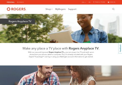 
                            9. Rogers Anyplace TV | Stream and record live TV | Rogers