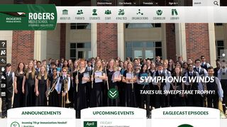 
                            7. Rogers Middle School / Homepage - Prosper ISD