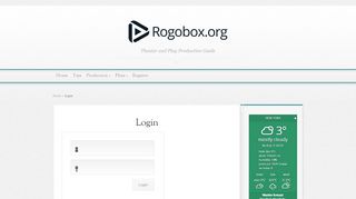 
                            7. Rogobox.org | Login