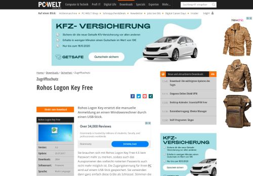 
                            5. Rohos Logon Key Free - PC-WELT