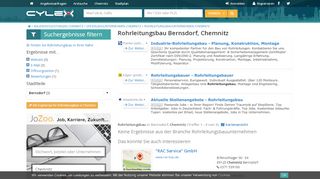 
                            6. Rohrleitungsbau Chemnitz Bernsdorf - im CYLEX Branchenbuch