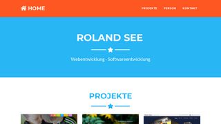 
                            1. Roland See - Webentwicklung und Softwaredevelopment / rolandsee.de